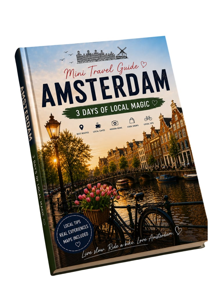 Amsterdam Netherlands travel guide – interactive PDF with Google Maps and ready-made walking itineraries