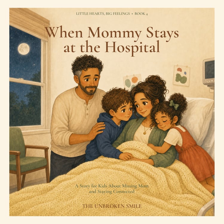 Cover of When Mommy Stays at the Hospital, a children's story for ages 4 to 10