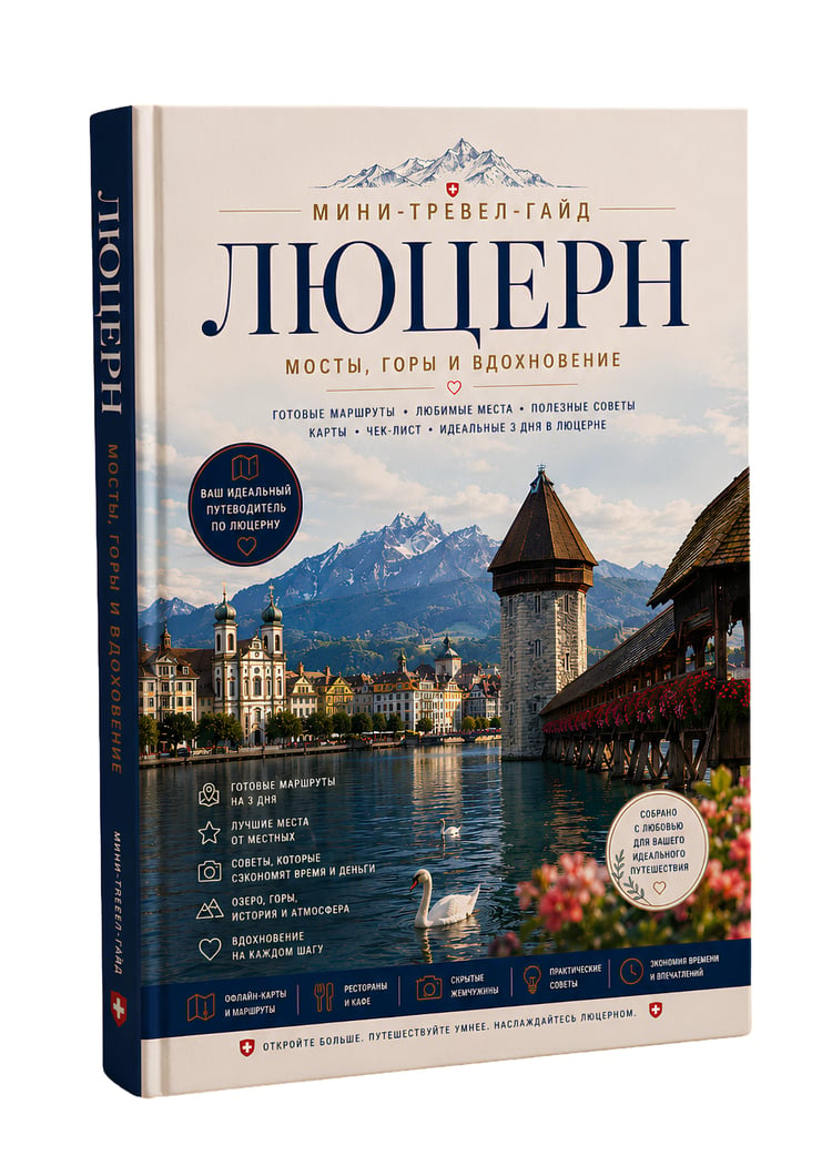 Путеводитель по Люцерну, Швейцария — интерактивный PDF-гид с Google Maps и готовыми маршрутами