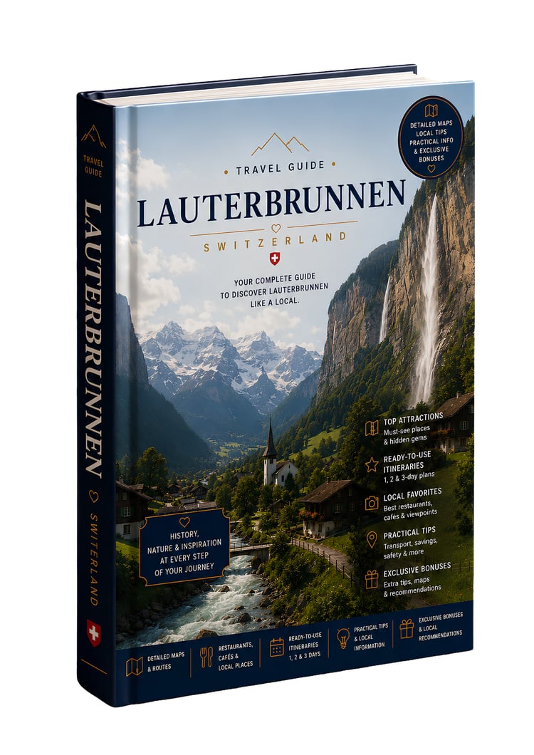 Lauterbrunnen Switzerland travel guide – interactive PDF with Google Maps and ready-made walking itineraries