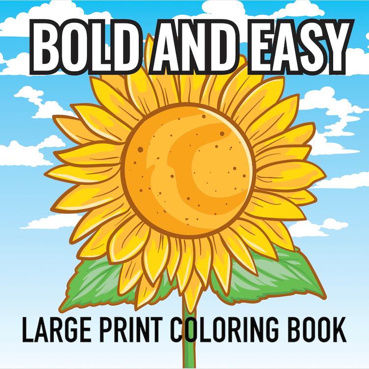 bold and easy coloring book