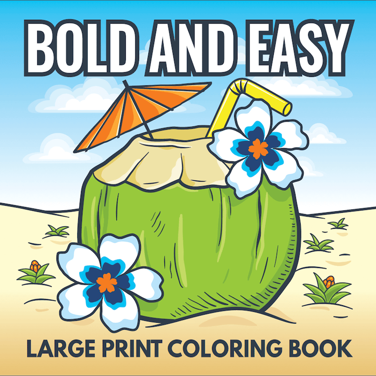 bold and easy coloring book