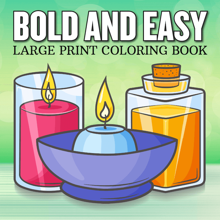 bold and easy coloring book