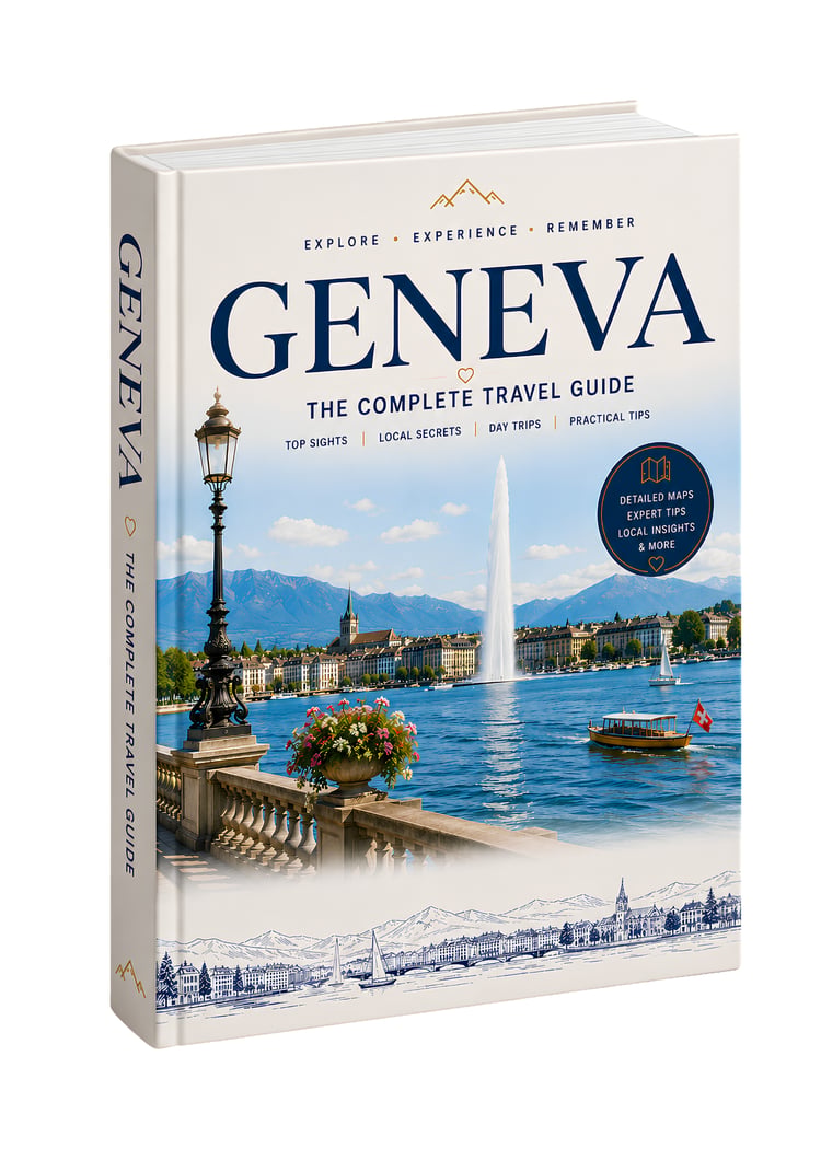 Geneva Switzerland travel guide – interactive PDF with Google Maps and ready-made walking itineraries