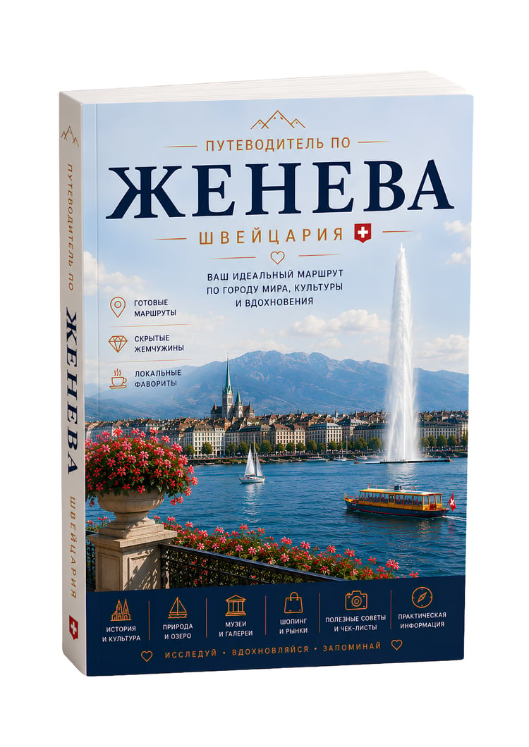 Путеводитель по Женеве, Швейцария — интерактивный PDF-гид с Google Maps и готовыми маршрутами