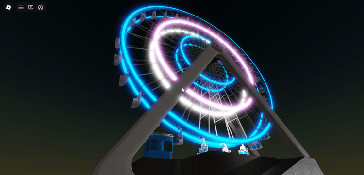 Roblox interactive Ferris wheel