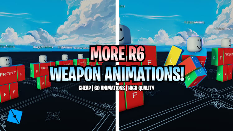 Roblox R6 weapon animations