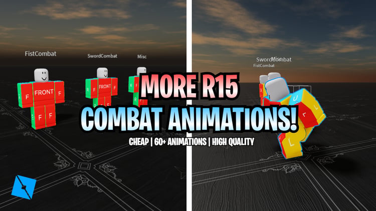Roblox R15 Combat Animations v3