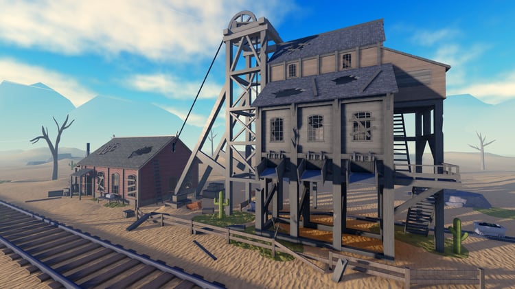 Roblox western campsite
