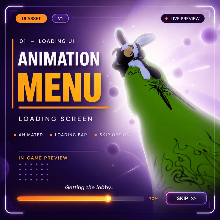 Roblox main menu UI
