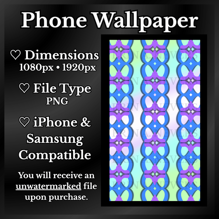 A product promotion thumbnail featuring phone wallpaper 96.