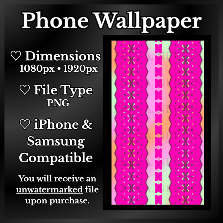 A product promotion thumbnail featuring phone wallpaper 97.