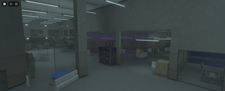 Roblox SCP facility map