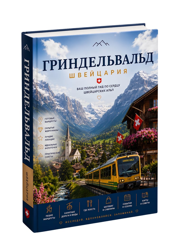 Путеводитель по Гриндельвальду, Швейцария — интерактивный PDF-гид с Google Maps и готовыми маршрутами