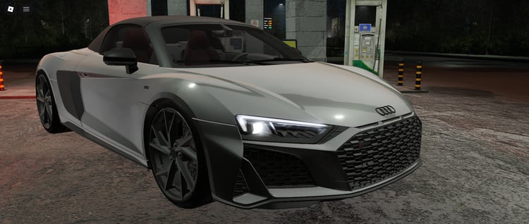 Roblox grey Audi R8