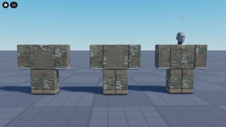 Roblox army outfit