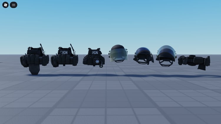 Roblox SWAT helmet
