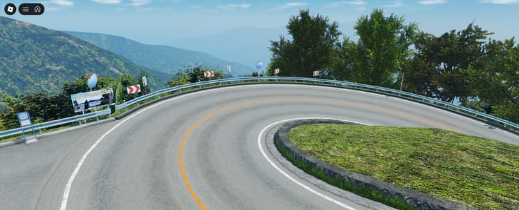 Roblox mountain driving map