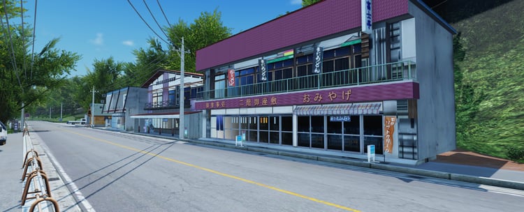 Roblox Japanese village map