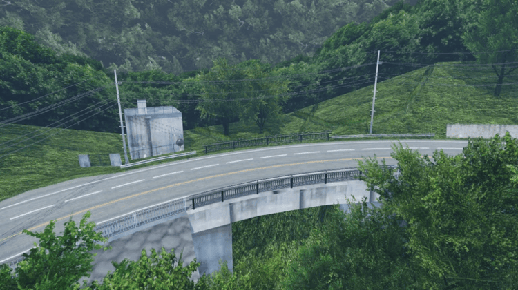 Roblox Japanese mountain road