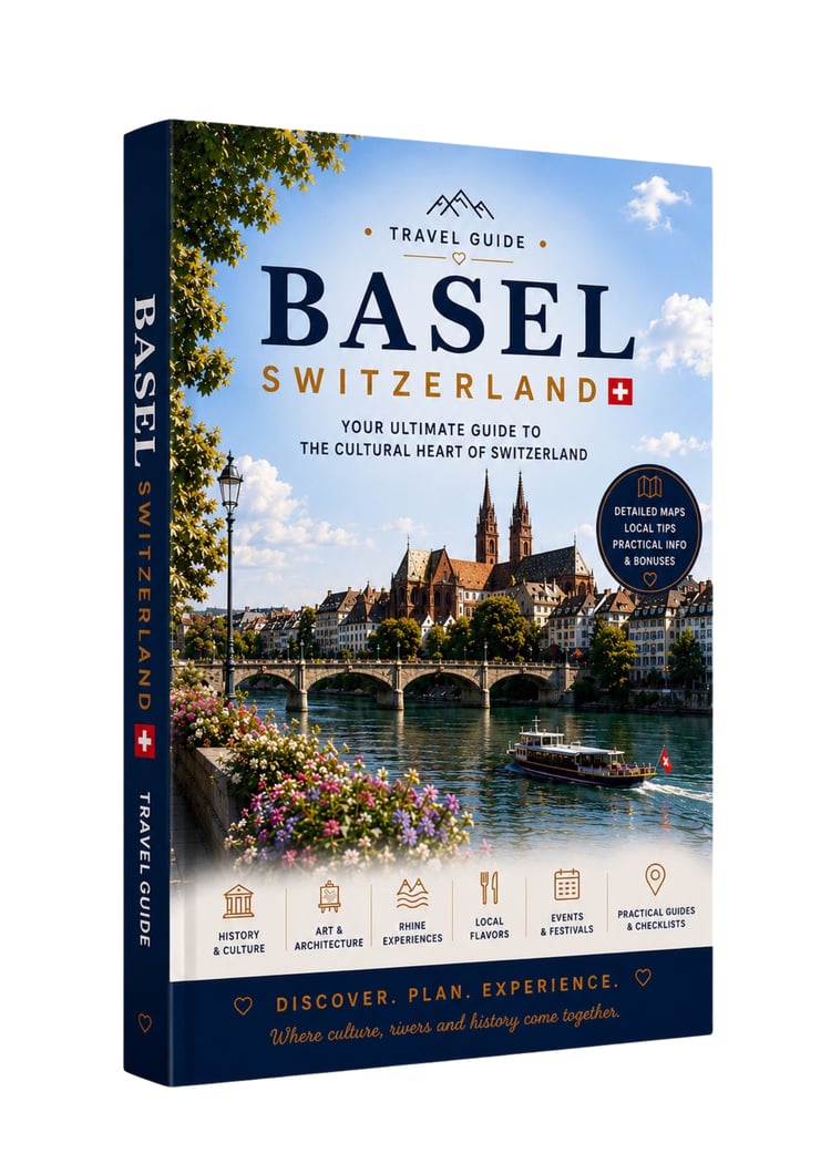 Interactive PDF Travel Guide to Basel, Switzerland with itinerary, local tips and Google Maps