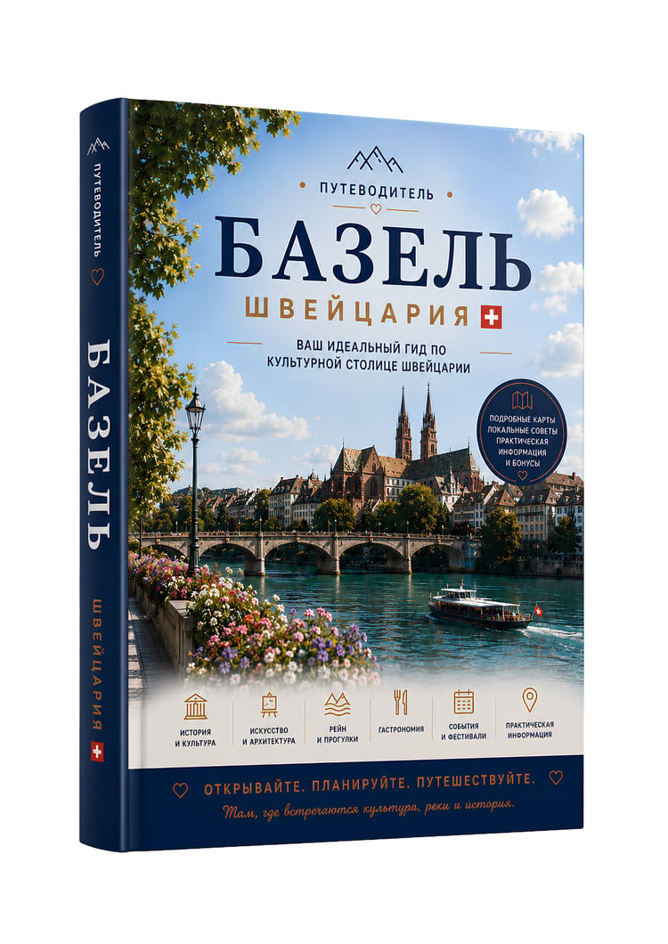 Путеводитель по Базелю, Швейцария — интерактивный PDF-гид с Google Maps и готовыми маршрутами