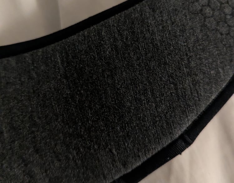 Interior shot of Adjustable Speakers for sleep mask
