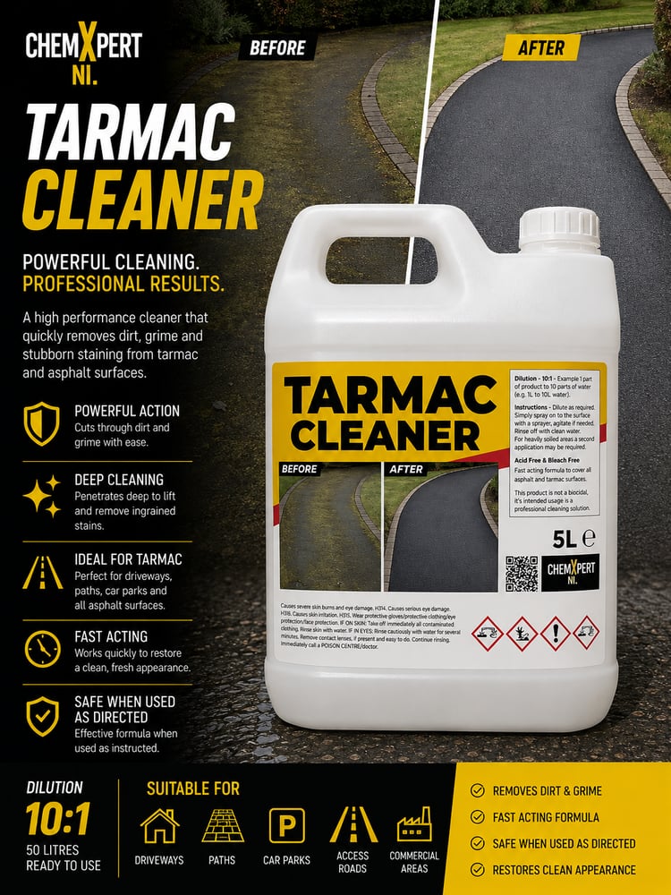 ChemXpert NI Tarmac Cleaner 5 litres