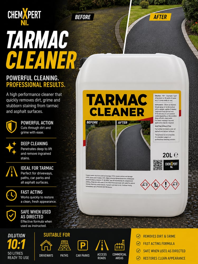 ChemXpert NI Tarmac Cleaner 20 litres