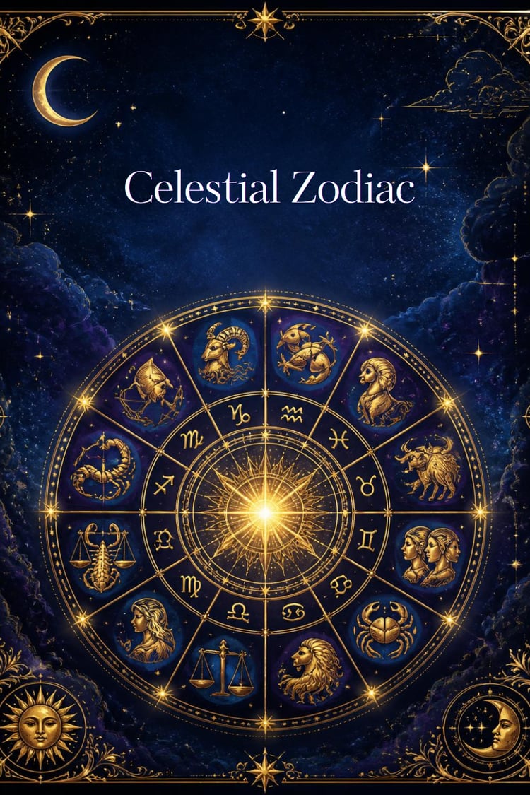 Aries zodiac grayscale coloring page, ram with constellation stars and astrological symbol, printable celestial coloring pages for adults