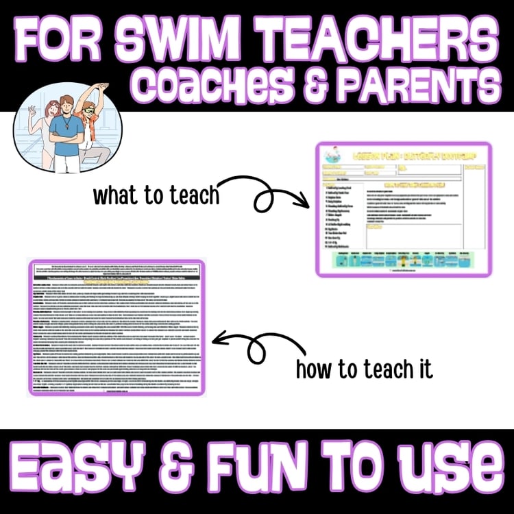 Teach butterfly to swimmers