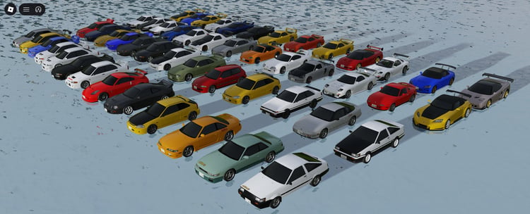 Roblox drift cars