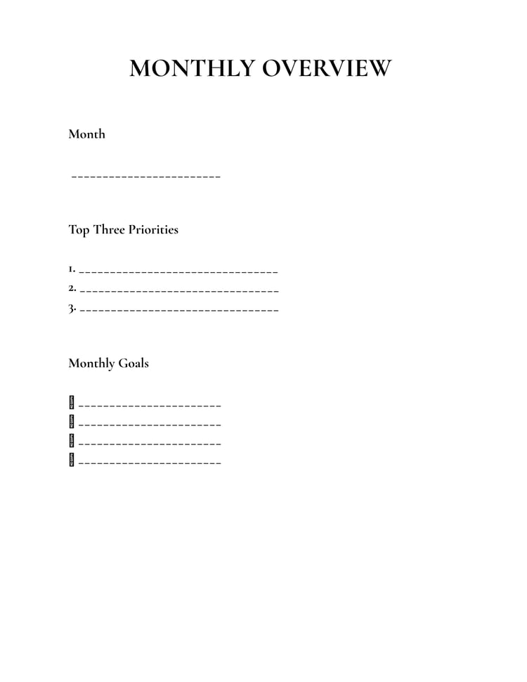 Inside the Monthly Homestead Task Tracker printable PDF showing monthly planning pages for organizing homestead chores, projects, and seasonal responsibilities.