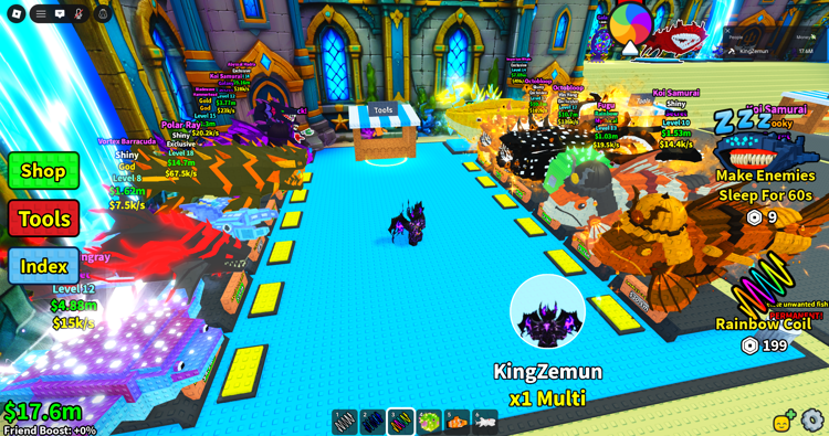 Roblox collectible fish simulator