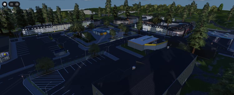 Roblox American city roleplay map