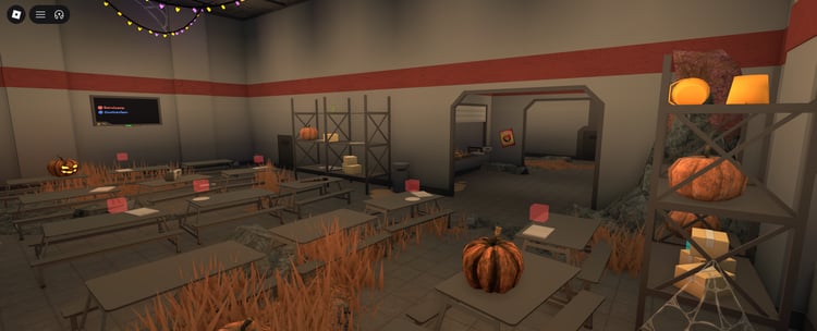 Roblox Halloween SCP facility