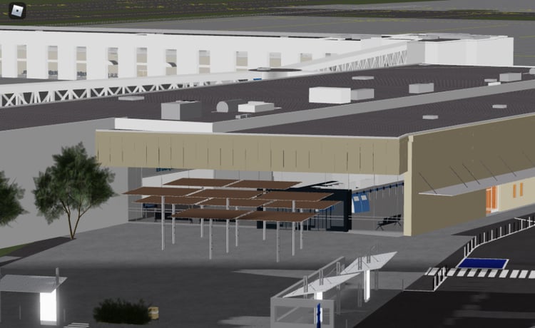 Roblox Charles de Gaulle airport