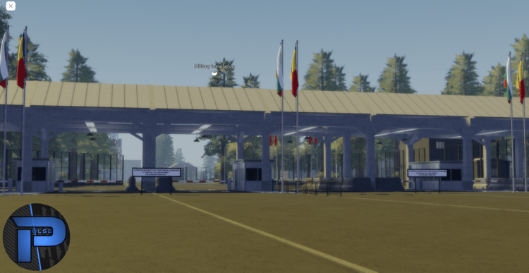 Roblox military training map
