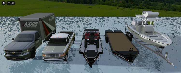 Roblox flatbed transport trailer