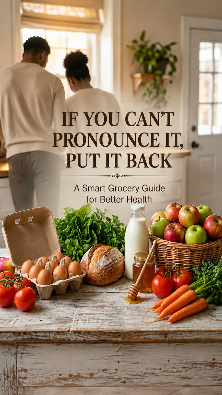 Health and wellness digital guides about understanding ingredients, making smarter food and body-care choices, and becoming a more informed consume