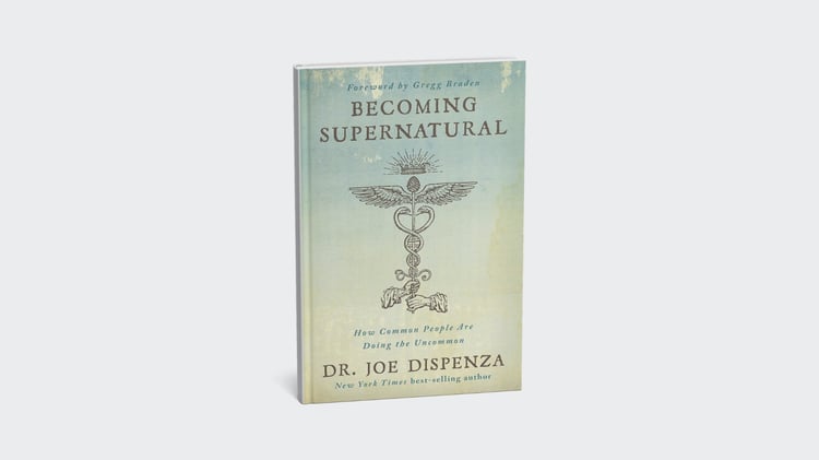 Cover book of Becoming Supernatural by Dr. Joe Dispenza