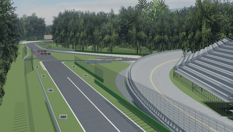 Roblox Italian Grand Prix circuit