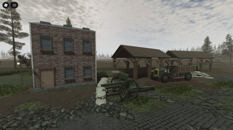 Roblox Ardennes Forest WWII map