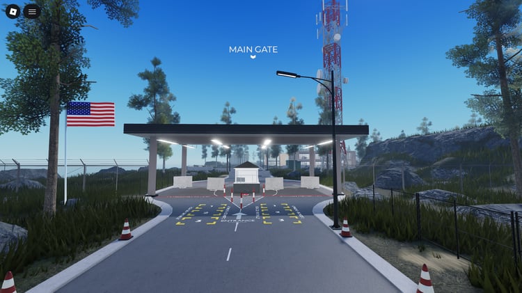 Roblox BCT area military map