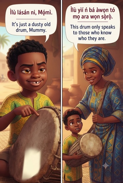 Tunde and The Talking Drum