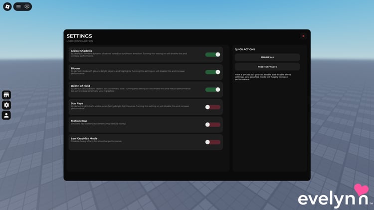 Roblox advanced sidebar system