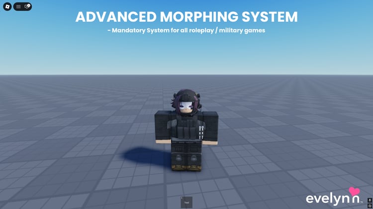 Roblox advanced morphing system