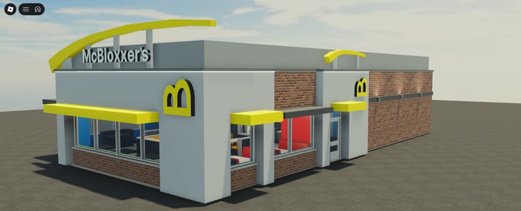 McBloxxers Roblox fast food restaurant