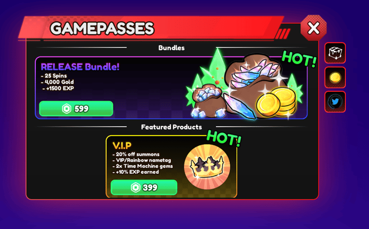 Roblox Gamepass GUI