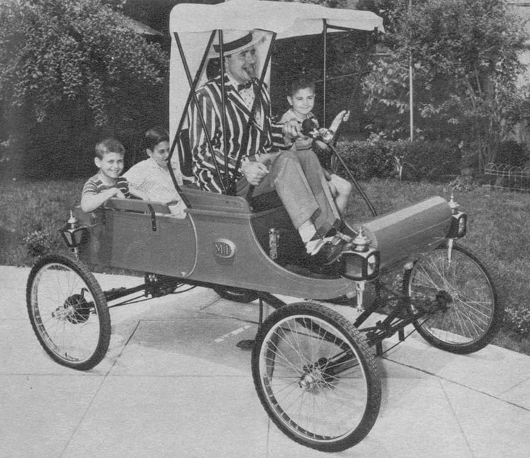 1901 Olds Curved Dash Runabout Plans